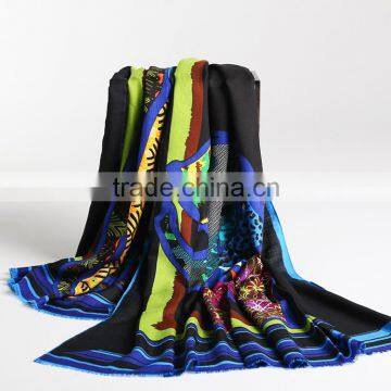 Chinese Wholesaler Silk Scarf Digital Printing Hua0915-21