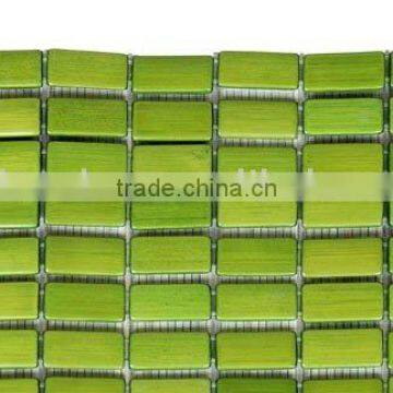 mahjong natural green bamboo placemat