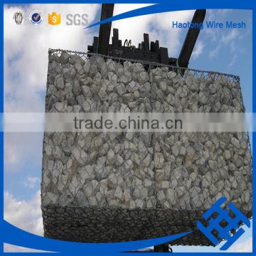 (low carbon steel wire) gabion mesh, stone cage,gabion wall