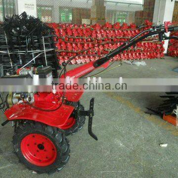 MeiQi 6HP 9HP 10HP 186F diesel engine mini cultivator gear transmission hot farm machine