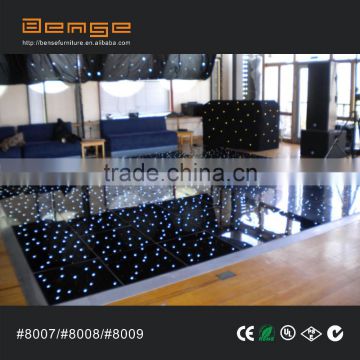 2ft*2ft starlit wedding decor white LED dance floor