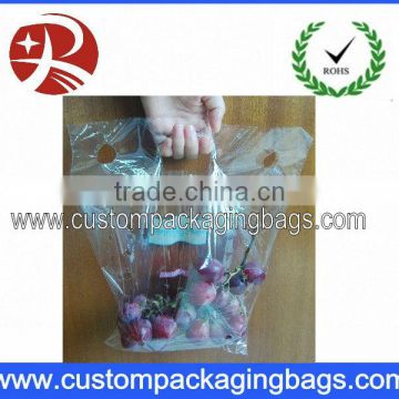Portable the perforation grape packaging bag for supermarket
