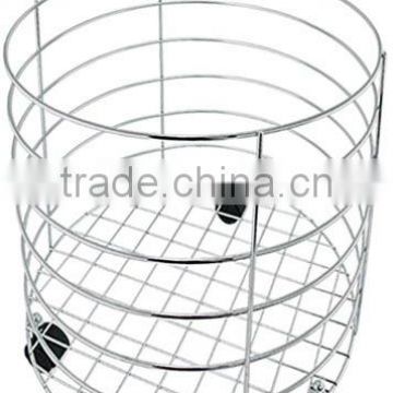 Hotel Towel Basket , Hotel accessories, stainless steel towel basket,dirty towel basket YZ4120C