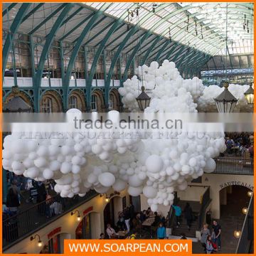 Hanging fiberglass balloons visual merchandising shopping mall decoration