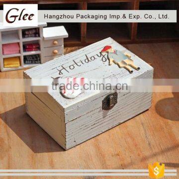 Simple high quality wooden jewellery box