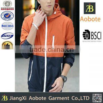 2015 New Style Sports Clothing Manufacturer Men's Spring Jacket