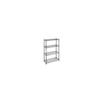 Professional Light Wire Metal 4 Tier Double - Side Ladder Retail Display Racks
