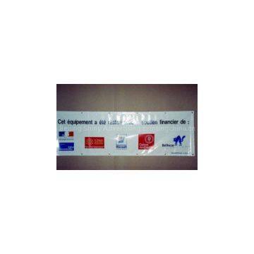 Outdoor solvent base frontlit or backlit PVC flex vinyl banner printing service