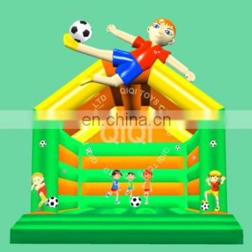 Soccer inflatable bounce house/inflatable football bouncy castle