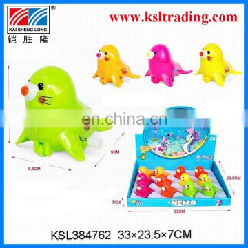 children plastic wind up sea lion toys