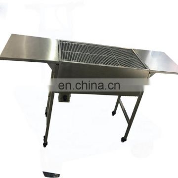 Folding Casters barbecue grill machine/Carbon nets and baking nets