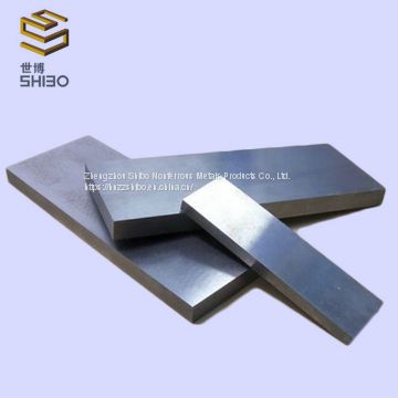 Polished surface of  99.95% molybdenum plate