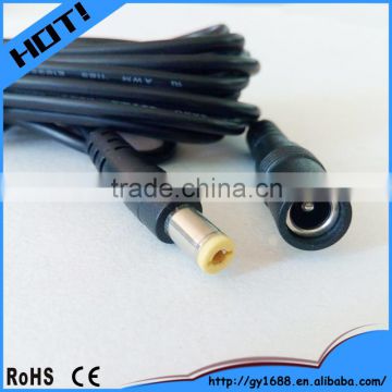 china dc 5525 Power Pigtail Extension Cable 1.5m