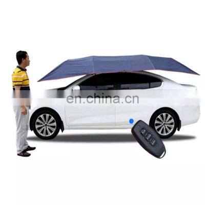 car umbrella with remote control for summer car umbrella sun shade automatic