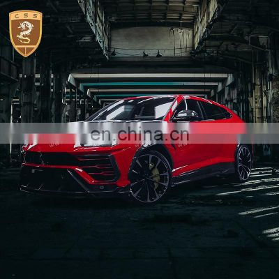 Top-car Carbon Fiber Full Wide Body Kits Side Skirts Front Rear Lip Spoiler Wing For Lambor Urus Auto Accessories