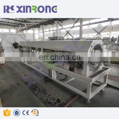 250mm supplier HDPE pipe making machine high speed hdpe water pipe extrusion line