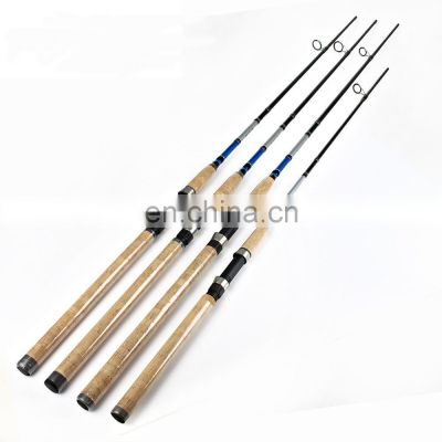 Brand High Carbon Fishing Rod  2.1m/2.4m/2.7m High Strength Nylon real seats Light weight Spinning Fishing lure Rod