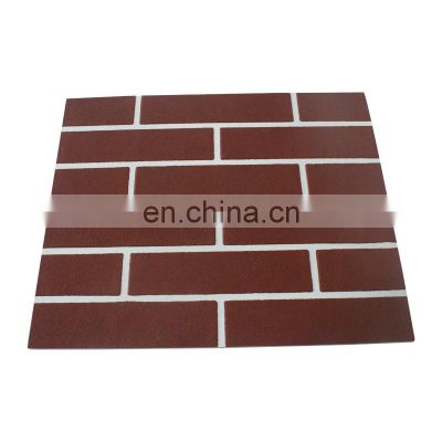 Good Quality Faux Brick Coloured  Good Stability Gray Partition Cement Board Calcium Silicate Board For Drywall Systems