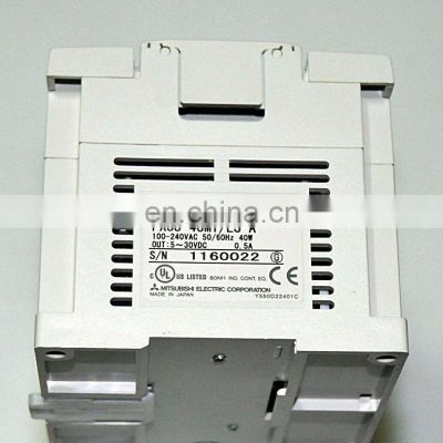 FX3U-48MT/ES-A  PLC Mitsubishi Original PLC Controller CNC Machinery Parts FX3U-48MT/ES-A
