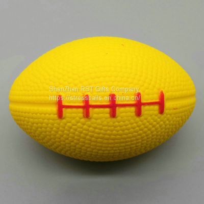Pu Foam  Rugby ball Anti Stress Ball – Soft and Squishy Rugby toy ball