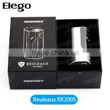 Wismec 200w Box Mod Wismec Reuleaux RX200S Kit,Silver Color Available Wismec Rx200WS