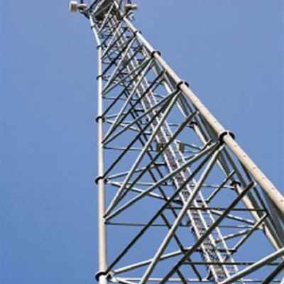 Chinese suppliers Hot Dip Galvanized Angle Steel Transmission line poles and towers
