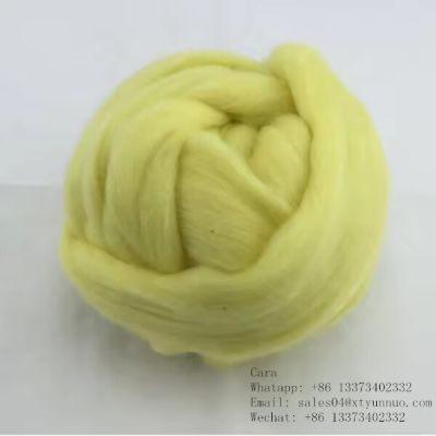 Factory Open End 100% Polyester Textured Yarn 20/1 30/1 Raw Wool Yarn