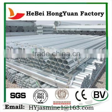 China Manufacturer Circular Steel Pipe Galvanized