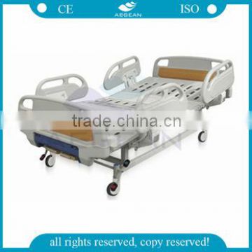 fast delivery AG-BYS101 Medical patient sleep two crank manual hospital bed