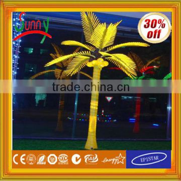 Alibaba express Outdoor Christmas Decorative LED coconut tree light with CE ROHS GS SAA UL
