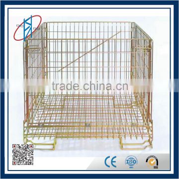 Warehouse Foldable Wire Bulk Container
