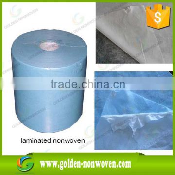 PP combine with PE lamination non woven fabric from china