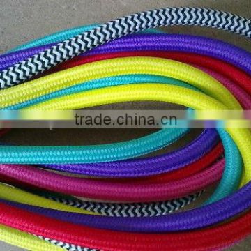 colored braided electrical wires/cotton textile wires                        
                                                Quality Choice