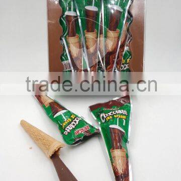 Halal umbrella shape cone chocolate