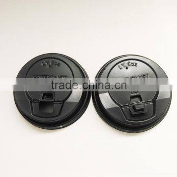 paper cup lids with black printed and good quality 12oz 0013