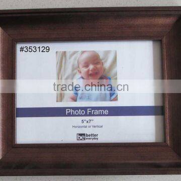 353129 PS Photo Frame Brown 5x7