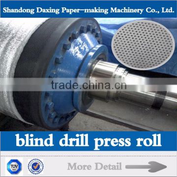 High Quality Corrugated Paper Machine Blind Drilled Press Roll
