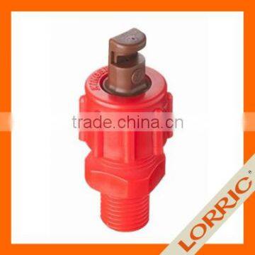 Plastic Small Flow Rate Wide Angle Flat Fan Spray Nozzle