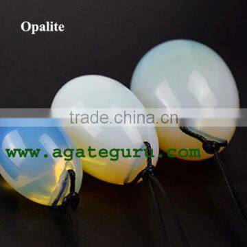 Natural Opalite Gemstone Healing Eggs : Wholesaler Manufacturer