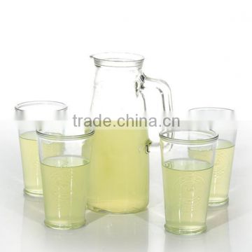 Lifestyle Exquisite Chicken Embossed Glass Drinking Set