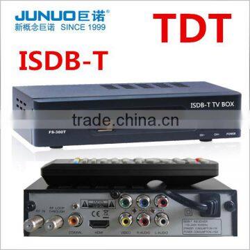 2016 bestselling decodificador tv digital ISDB-T to DVB-T Converter tv box for Ecuador Paraguay Peru Uruguay