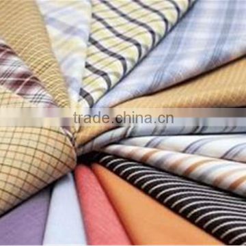 Woven fabric colorful 100% cotton check shirt fabric plaid fabric