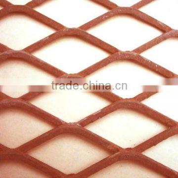 PVC coated expanded metal