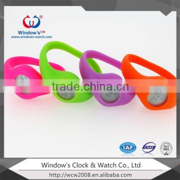 Wholesale digital silicone watch LCD wrist watch display sport watch