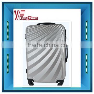 2015 china suppier colorful latest style for polycarbonate trolley luggage with functional wheels