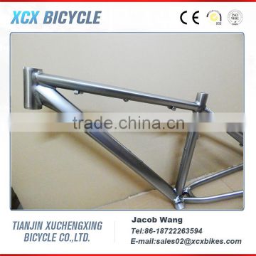 unpainted aluminum 29 mountain bike frame