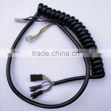 8 core terminal lead curly cord for equipment usage