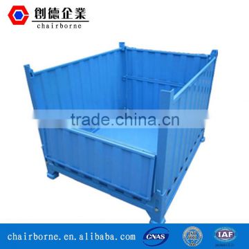 Golden supplier storaging shipping steel blue spray paint stacking bulk steel containers