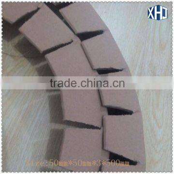 Paper materialRound -style corner angle for steel roll protector