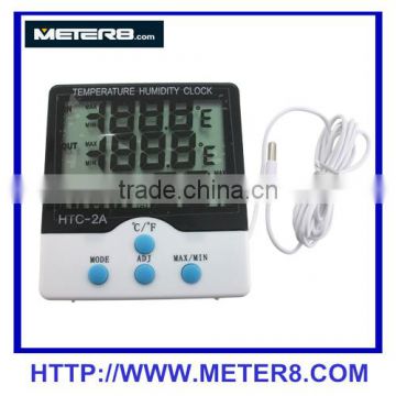 HTC-7 Temperature and humidity meter clock